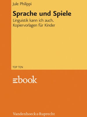 cover image of Sprache und Spiele